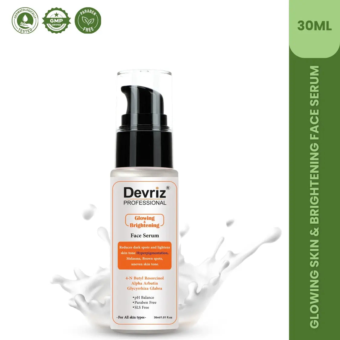 Skin Whitening Brightening Face Serum