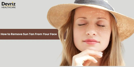 How to Remove Sun Tan From Your Face