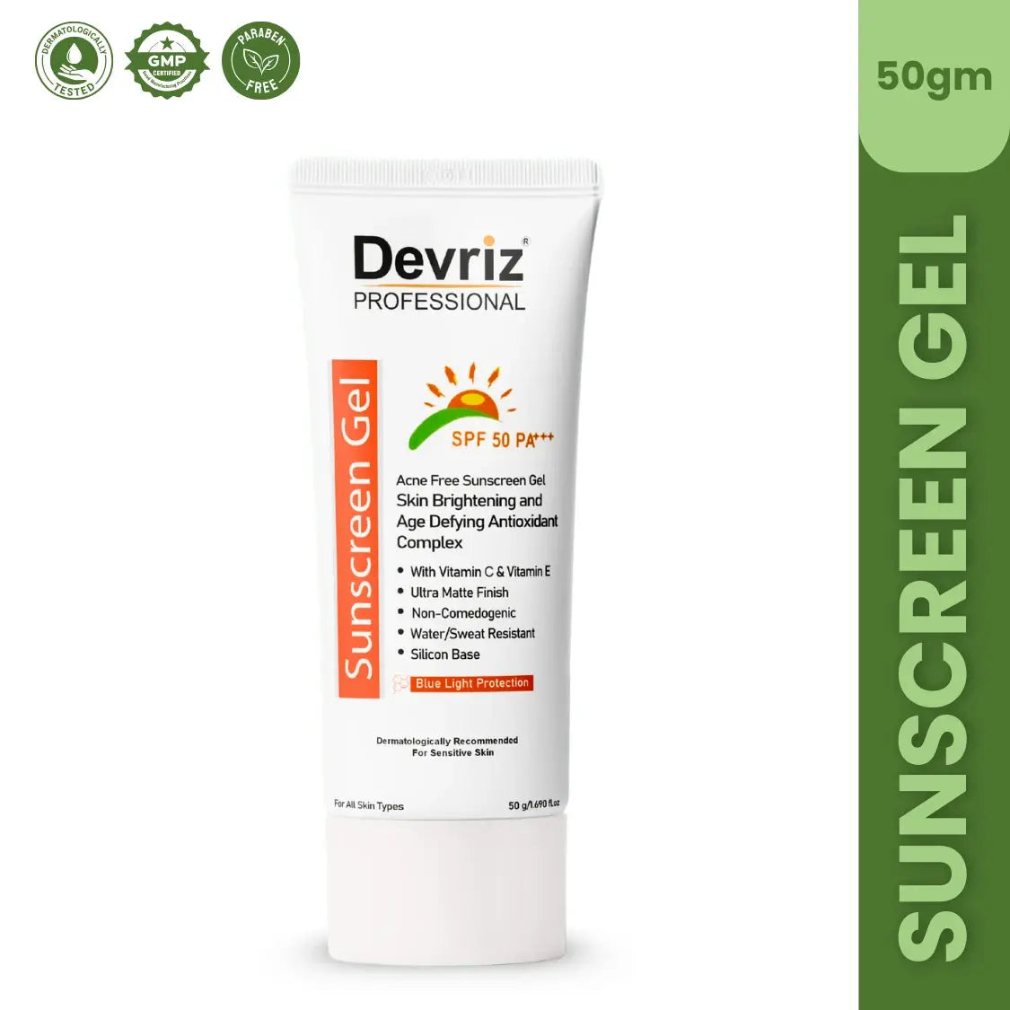 Sunscreen SPF 50 P+++ Gel