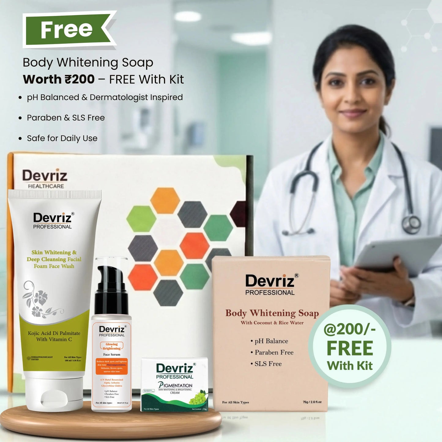 Pigmentation Treatment Kit Devriz Healthcare