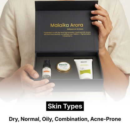Mini Pigmentation Kit for Dark Spots & Uneven Skin Tone Devriz Healthcare
