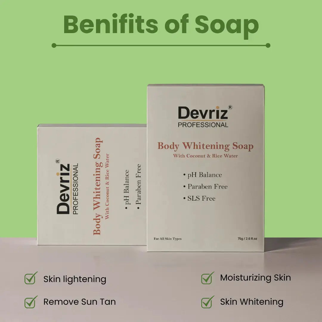 Body Whitening Soap Devriz Healthcare
