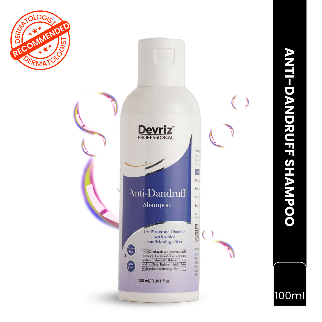 Devriz Anti Dandruff Shampoo for a Clean and Healthy Scalp