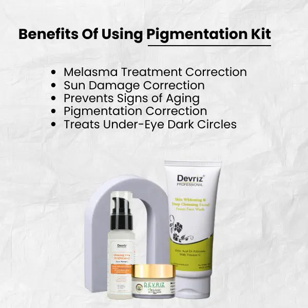 Benefits of using pigmentation treatment kit