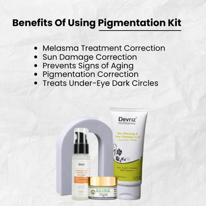 Benefits of using pigmentation treatment kit