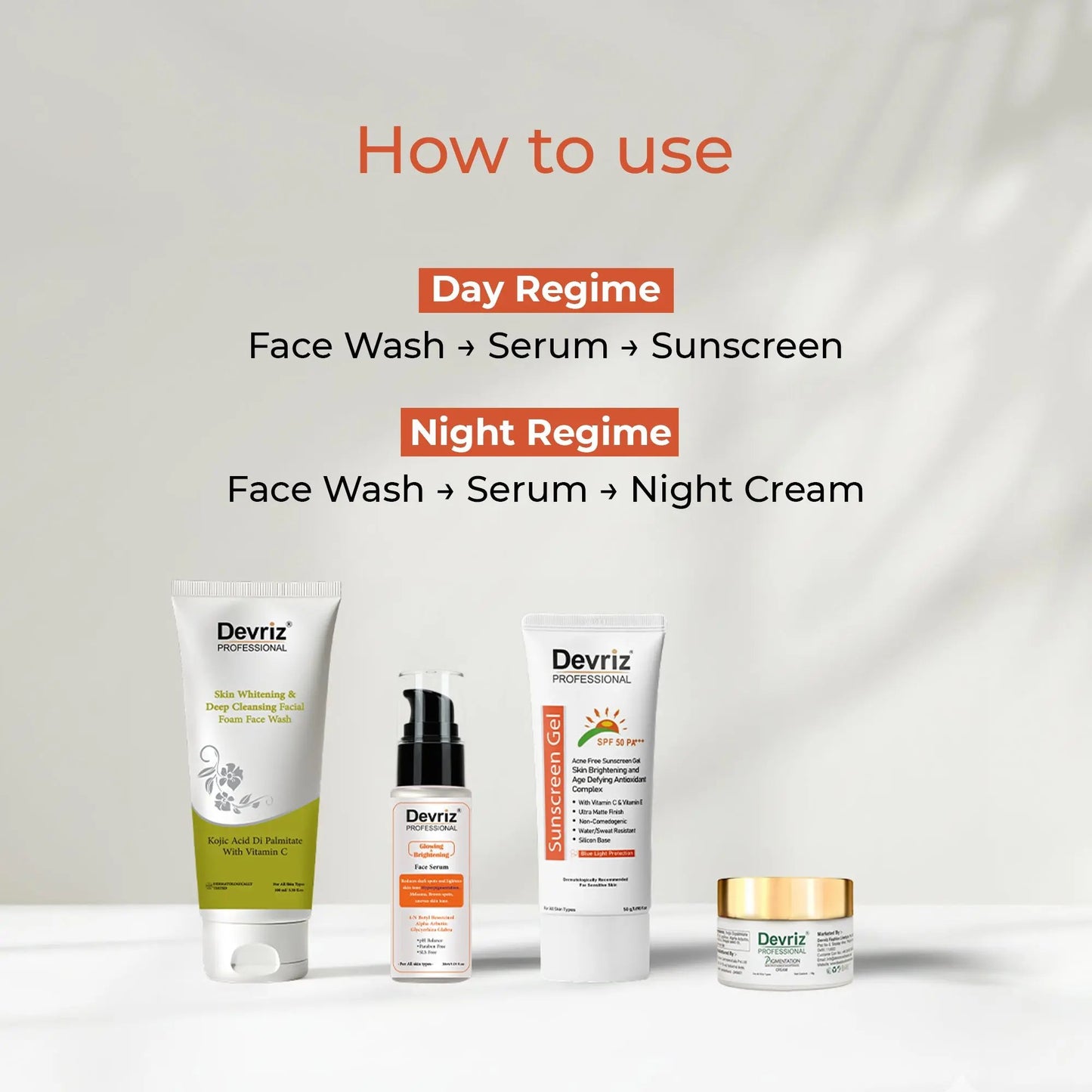 Anti-pigmentation Treatment kit Devriz Healthcare