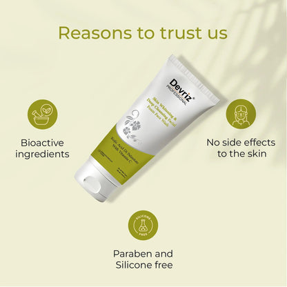 Skin Whitening & Deep Cleaning Foam Facewash Devriz Healthcare