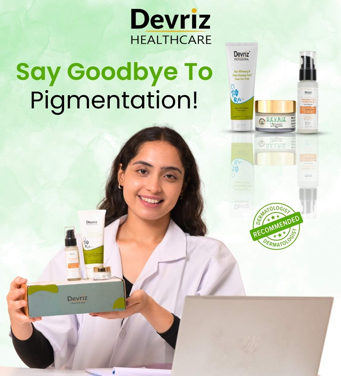 Say Goodbye To Pigmentation Banner