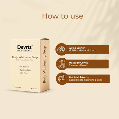Body Whitening Soap Devriz Healthcare