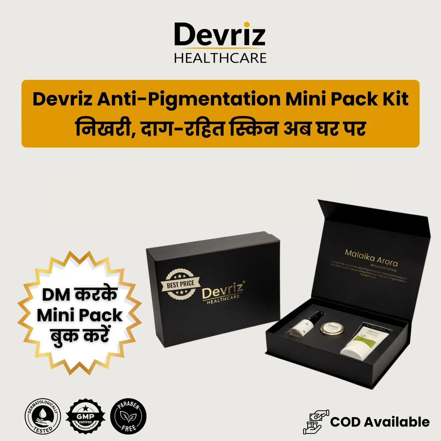 Mini Pigmentation Kit Devriz Healthcare