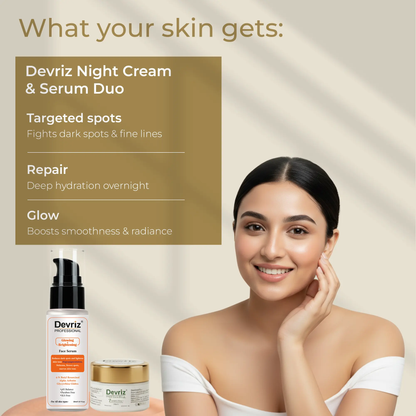 Skin Whitening and Brightening Kit Devriz Healthcare