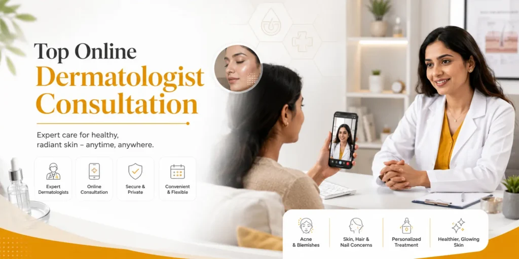 Top Online Dermatologist Consultation for Skin & Hair Concerns