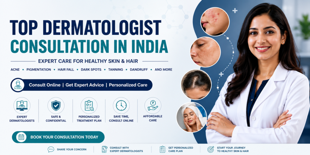 dermatologist consultation in India?