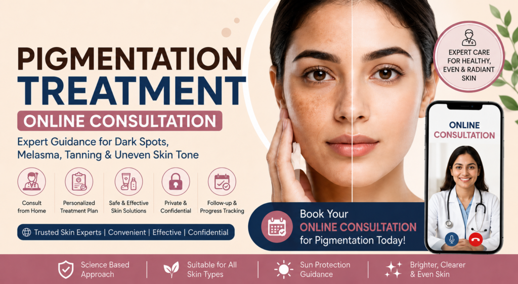 pigmentation treatment online consultation