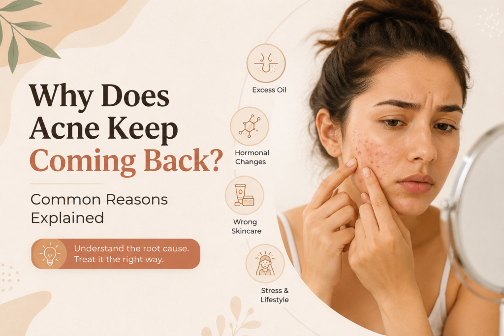 Why Does Acne Keep Coming Back? Common Reasons Explained